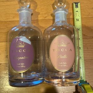 Empty Bath Salt Glass Bottles